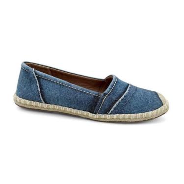 Imagem de Alpargata Valentina Espadrille Corda 390790 Jeans, Jeans, 41
