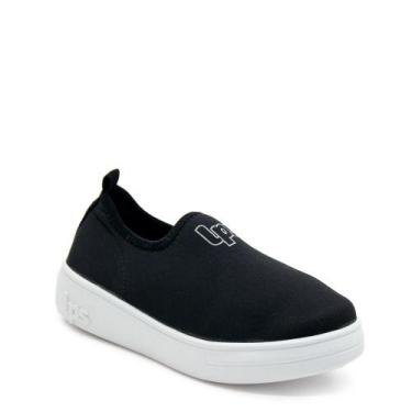 Imagem de Tênis Slip On Infantil Menina Worldcolors LPS 701.026 Preto, 31, Preto