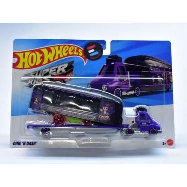 Imagem de Hot wheels - super rigs - caminhão - dine 'n dash