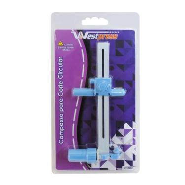 Imagem de Compasso Cortador Circular Rotativo Com Extensor Westpress