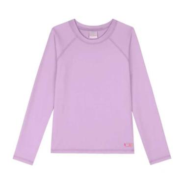 Imagem de Blusa Menina Kukiê Praia e Piscina com Proteção UV50+ Lilás, 12