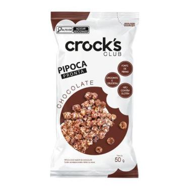 Imagem de Pipoca Doce Pronta Crock'S Club Chocolate 50g