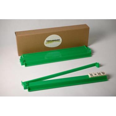 Imagem de Suporte para Mahjong TRICLOOOVER Verde 48 cm Resistente em PS