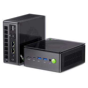 Imagem de Mini PC Gmktec Nucbox K8 AMD Ryzen 7 8845HS 1TB SSD 32GB RAM - Prata
