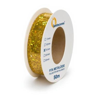 Imagem de Fita Metalóide Metalizada 15mm x 50 metros - Lantecor - Lantecores, OU