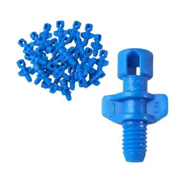 Imagem de 1000 Un Micro Aspersor Azul Spray Jet Estático Irrigação 360º - Impleb