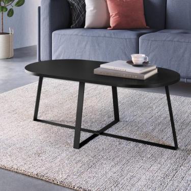 Imagem de Mesa de Centro Industrial Complementos Preto - Artesano Móveis