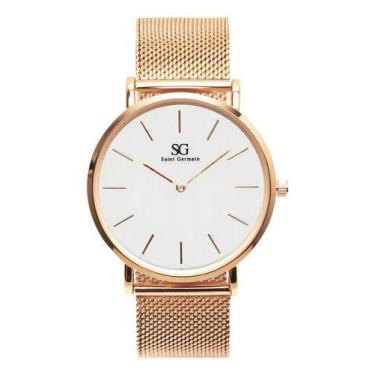 Imagem de Relógio Saint Germain Nolita Rosé Gold 40mm Branco