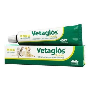 Imagem de Pomada Cicatrizante Vetnil Vetaglos