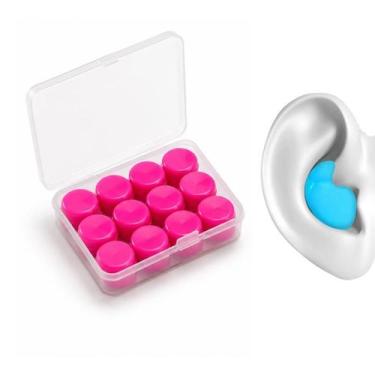 Imagem de Protetor Auricular Acessório Natação 12un Silicone Moldável - Jpaola, 