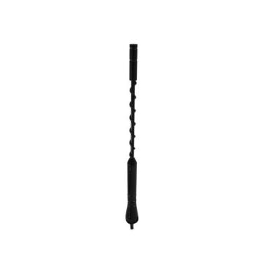 Imagem de Haste Antena Aluminio Tuning Preta preta Espiral 178mm Rosca 5mm Shekp