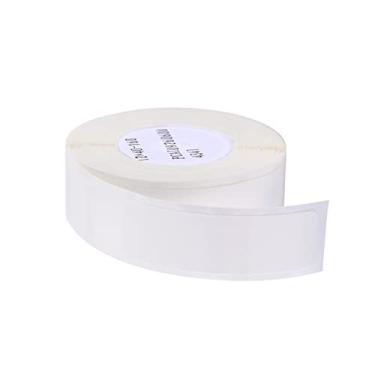 Imagem de Etiqueta Térmica,Papel de etiqueta para impressão térmica Código de barras Preço Tamanho Nome Etiquetas em branco Resistente a rasgos à prova d'água 12 * 40mm 160 unidades/rolo