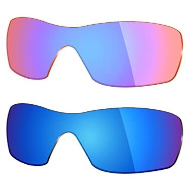 Imagem de 2 pares de lentes polarizadas de substituição da Mryok para óculos de sol Oakley Dart – Opções