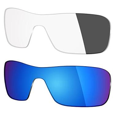 Imagem de 2 pares de lentes polarizadas de substituição da Mryok para óculos de sol Oakley Turbine Rotor – Opções