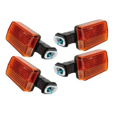 Imagem de Pisca Honda Cg 125 Cargo 1988 - 1999 4 Peças