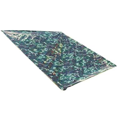 Imagem de Foern Lona impermeável para barraca sob a barraca, abrigo de lona leve para acampamento, lona para acampamento, mochila aventura ao ar livre, verde, 3 x 2,8 m