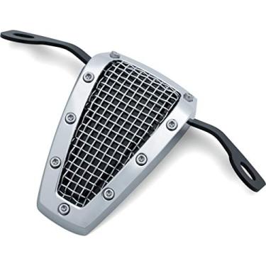 Imagem de Kuryakyn Acessório de realce de motocicleta 6566: Coletor de malha e capa de injetor para motocicletas Harley-Davidson XL 2007-19, cromado