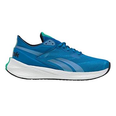 Imagem de Reebok Men's Floatride Energy Symmetros Running Shoe - Color: Dynamic Blue/Horizon Blue/Court Green - Size: 12 - Width: Regular