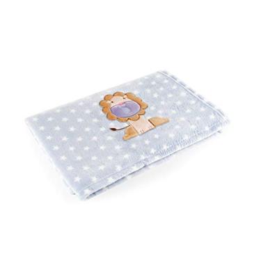 Imagem de Baby Pil Manta Bebe Azul Leão Azul
