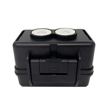 Imagem de Caixa de armazenamento para GPS GL300MA | Recipiente magnético, à prova de intempéries, resistente à água, resistente, resistente, ímãs duplos de neodímio | Compatível com GL200 GL300 GL300W da SpySpot (rastreador não incluído)