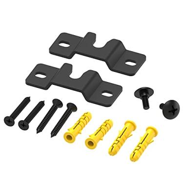 Imagem de Vdsvksd Suporte de montagem de barra de som, suporte de parede SoundBar para Vizio Soundbar montado sob ou acima da TV, serve para a maioria das barras de som, suportes de montagem de barras de som