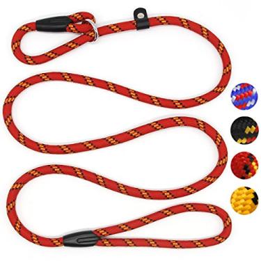 Imagem de (Red) - Coolrunner Pet Dog Whisperer Cesar Slip Training Leash Lead Collar