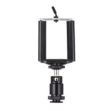 Imagem de Qudai Suporte ajustável clipe de telefone + mini bola cabeça com montagens de parafuso de 1/4 de polegada para canon nikon sony dslr ildc mini dv vídeo monitor de luz tripé para huawei BD