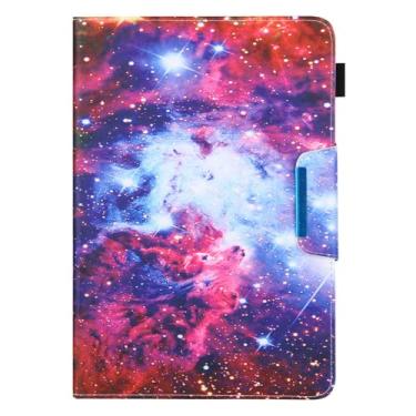 Imagem de Capa de tablet colorida universal elegante compatível com capa flip de 7 polegadas 8 polegadas 10 polegadas capa inserível cartão multifuncional suporte capa de couro (P966 em geral)