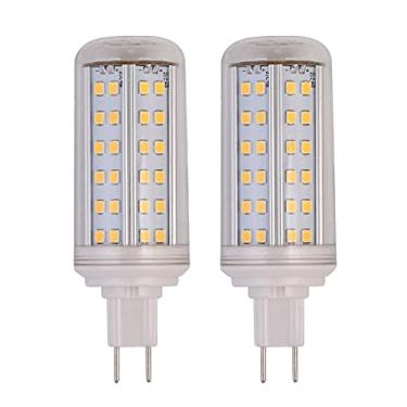 Imagem de Lâmpada LED G8.5 10W sem cintilação, substitui lâmpada de halogênio 75W g8.5, ângulo de feixe de 360°, não regulável (branco natural)