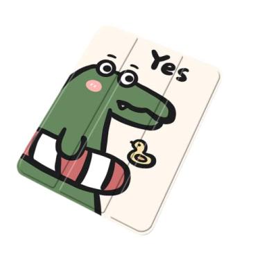 Imagem de CUTTIZ Capa de couro resistente a quedas e arranhões com textura de seda compatível com iPad Pro 12,9 polegadas 11 polegadas 9,7 polegadas iPad Air 5/4/3/2/1 iPad Mini 4/5/6 iPad 10,2 polegadas (P-02, iPad Pro 11 polegadas 2018))