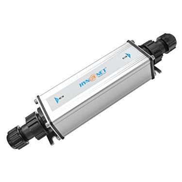 Imagem de Extensor IPX201 para uso externo 30W Gigabit PoE com grau IP65 à prova d'água estende a faixa de PoE e Ethernet mais 100 metros