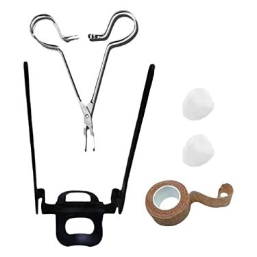 Imagem de Ioensy Suporte para Animais de Estimação Médio Grande Suporte para Orelha de Cachorro Ferramentas Verticais Levantador de Cães Auxiliar Suporte para Ferramen, Bandagem de Fórceps