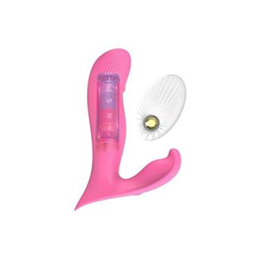 Imagem de Vibrador 2 em 1 Sugando 7 Modos de Vibração Clitóris Estimulador Sucção Erótico Brinquedos Sexuais Para Mulher Zatla Shop (Rosa)