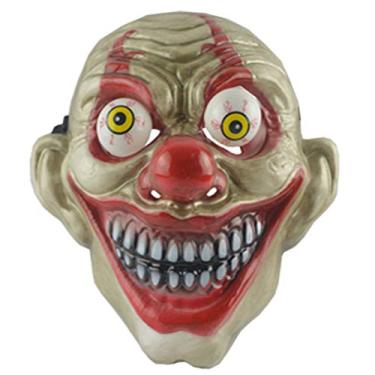 Imagem de Máscara de terror Amosfun Halloween Truques Adereços Máscara Feia Fantasma Palhaço Cosplay Adereços Decoração de Presentes