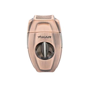 Imagem de Cortador charutos XIKAR VX2 corte em V metal vintage bronze