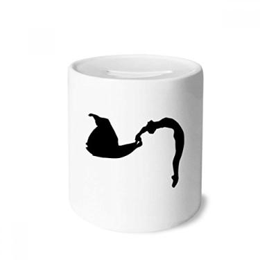 Imagem de DIYthinker Caixa de moedas de cerâmica para dançarino, salto, esportes, porta-moedas, presente de cofrinho