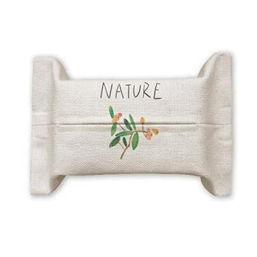 Imagem de Natural Plants Island. Suporte de cobertura de papel para lenços de papel de algodão e linho