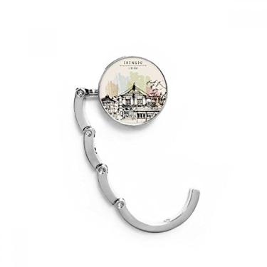 Imagem de Um pequeno cubo em Chengdu, gancho de mesa da China, gancho decorativo, gancho dobrável