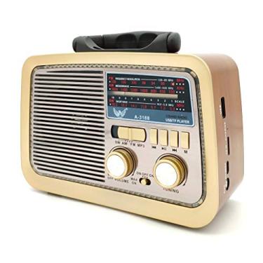 Imagem de Radio Vintage Modelo Retro Altomex Fm/am/pen Drive/usb Top