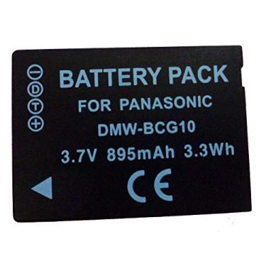 Imagem de Bateria DMW-BCG10E para câmera digital e filmadora Panasonic DMC-TZ6, DMC-TZ7, DMC-ZS1, DMC-ZS3