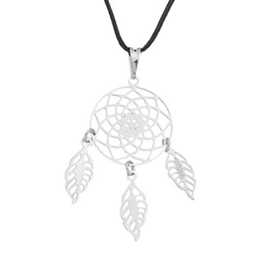 Imagem de Colar Filtro dos Sonhos 20mm - Sunshine Cristais Cor:Prata