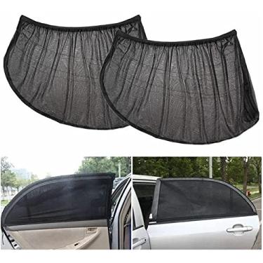 Imagem de Kit com 2 Cortina Protetor Solar Blackout Dupla Camada Bebê