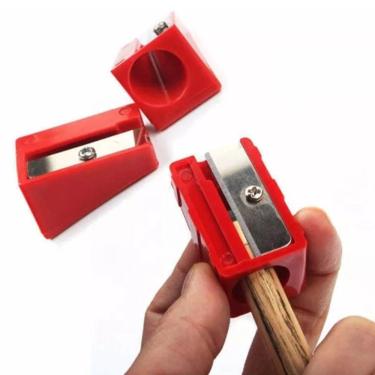 Imagem de Apontador para sola de Taco de Sinuca Bilhar Vermelho