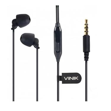 Imagem de FONE DE OUVIDO SOUND COMFORT PRETO COM MICROFONE CABO 1.2M PLUG P2 ESTEREO P3 - SC100P
