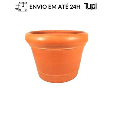 Imagem de Vaso Azaleia 51X47 Natural (De Barro/Cerâmica) Para Plantas