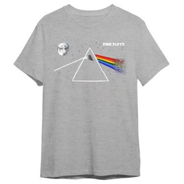 Imagem de Camiseta Básica Logo Banda Pink Floyd 1965 Rock Britanico Br - Asulb