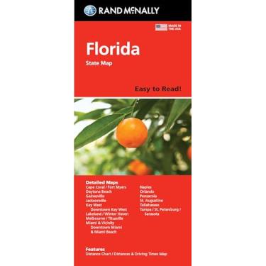 Imagem de Rand McNally Easy to Read Folded Map: Florida State Map