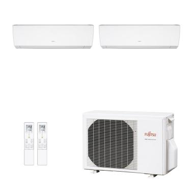 Imagem de Ar-Condicionado Multi Split Inverter Fujitsu 23.000 (2x Evap HW 12.000) Quente/Frio