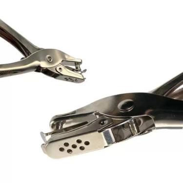 Imagem de Alicate Furador Papel 6Mm Perfurador Cortador Ergonômico