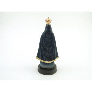 Imagem de Imagem Nossa Senhora Aparecida Tradicional Resina 15 Cm